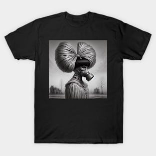 Resilience in Ruins: Elegance Amidst the End T-Shirt